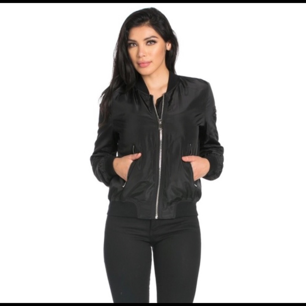 Classic bomber jacket